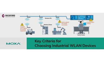MOXA Key Criteria for Choosing Industrial WLAN Devices