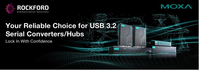 Moxa's Trusted Solution for USB Converters/Hubs