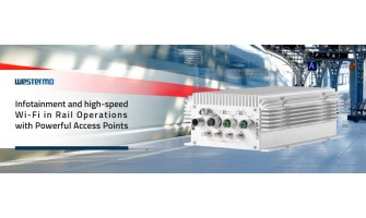 Westermo Infotainment and High-Speed Wi-Fi in Rail Operations with Powerful Access Points