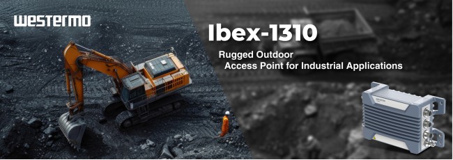 Westermo Unveils the Ibex-1310 for Rugged Industrial Wi-Fi Networks