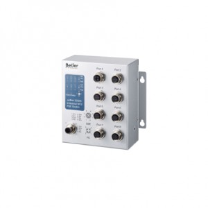 Beijer JetNet 3808G-M12 V1.0 (7FE PoE +1GbE PoE) Unmanaged Ethernet Switch
