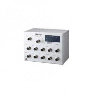 Beijer JetNet 6910G-M12 HVDC Unmanaged Ethernet Switch
