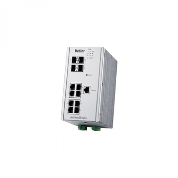 Beijer JetNet 5612G-4F Managed Ethernet Switch