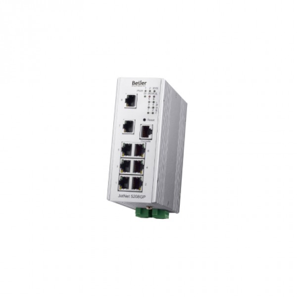 Beijer JetNet 5208GP Managed Ethernet Switch