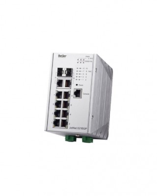 Beijer JetNet 5210GP-2C Managed Ethernet Switch
