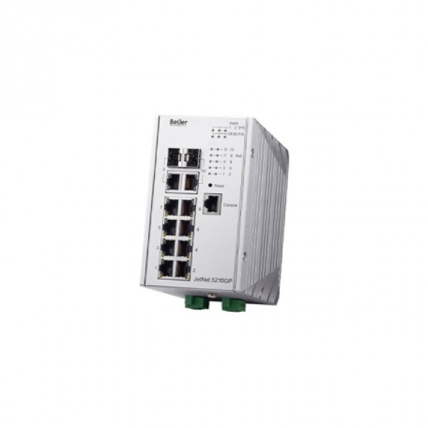 Beijer JetNet 5210GP-2C Managed Ethernet Switch
