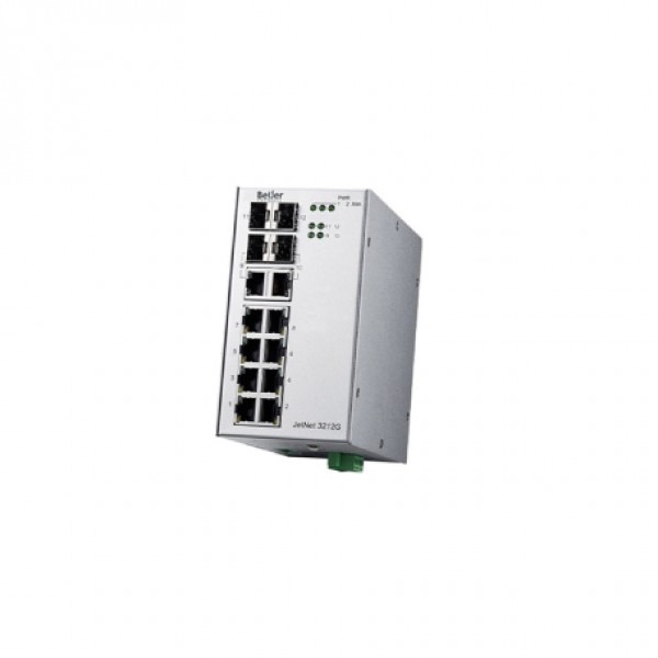Beijer JetNet 3212G-2C2F Unmanaged Ethernet Switch