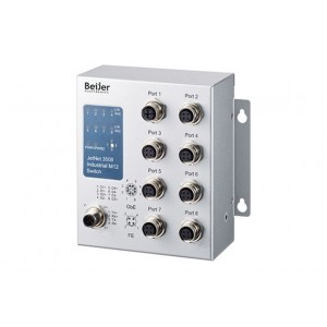 Beijer JetNet 3908G-M12 Unmanaged Ethernet Switch