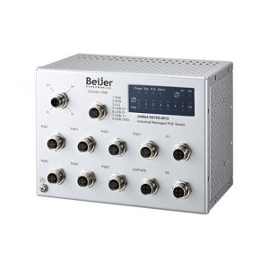 Beijer JetNet 6910G-M12 HVDC Unmanaged Ethernet Switch