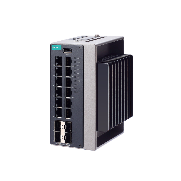 MOXA TSN-G5016-4XGS-SoMD-LV-T Managed Ethernet Switch