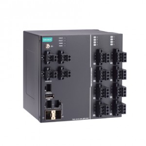 MOXA TWS-3010-APL-8PS-2GC-T Two-Wire Ethernet Switch