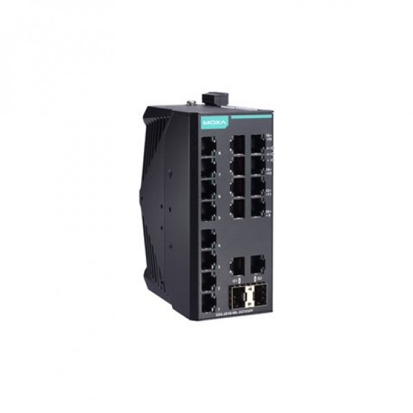 MOXA EDS-2018-ML-2GTXSFP-T Unmanaged Ethernet Switch MOXA EDS-2018-ML-2GTXSFP-T Unmanaged Ethernet Switch