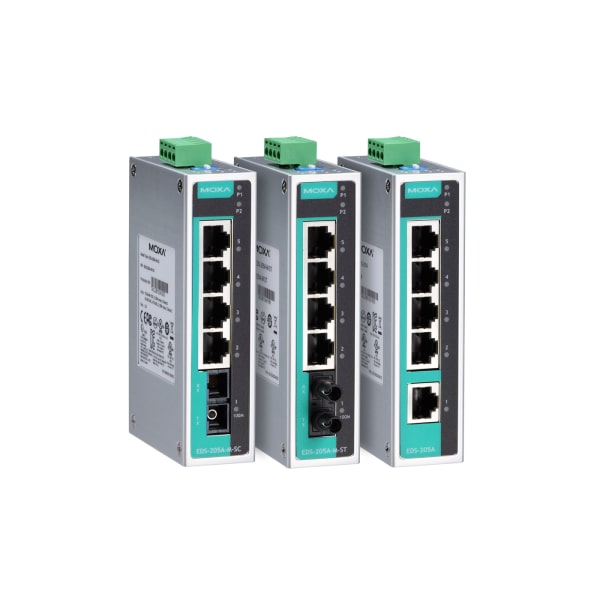 MOXA EDS-205A Unmanaged Ethernet Switch