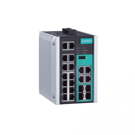 MOXA EDS-518E-4GTXSFP-T Managed Ethernet Switch