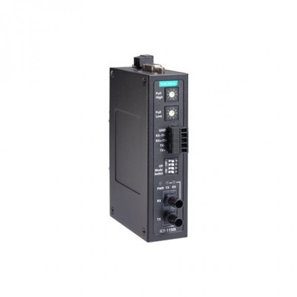 MOXA ICF-1150I-M-ST-IEX Serial to Fiber Converter