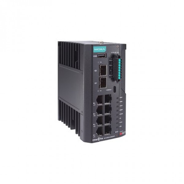 MOXA IEF-G9010-2MGSFP-Pro Industrial IPS Firewall
