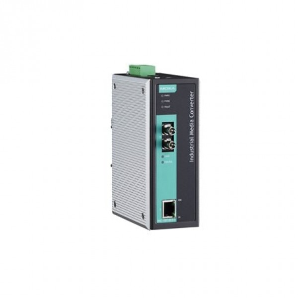 MOXA IMC-101-M-ST-IEX Ethernet to Fiber Converter