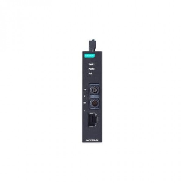 MOXA IMC-P21A-G2-M-ST Ethernet to Fiber Converter MOXA IMC-P21A-G2-M-ST Ethernet to Fiber Converter