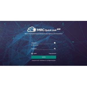 MOXA LIC-MRCQL-ADD-1Y-XGB-SR Remote Connection Management Platform