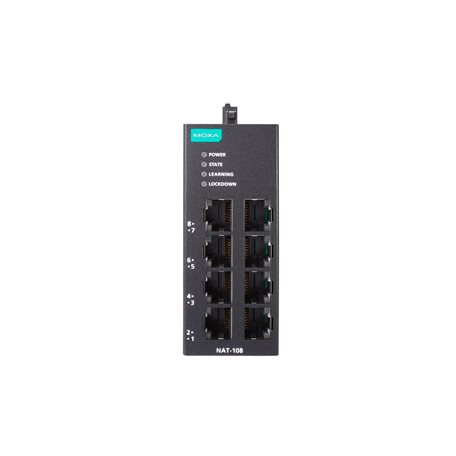 MOXA NAT-108-T Industrial Secure Router