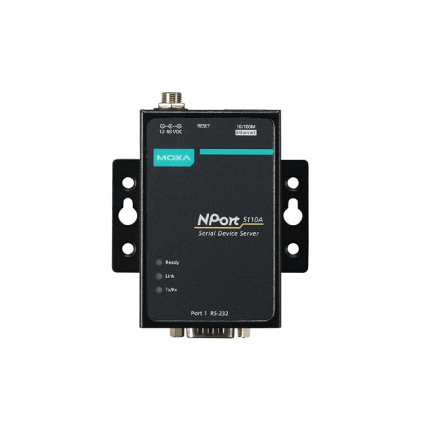 MOXA NPort 5110A Serial to Ethernet Device Server MOXA NPort 5110A Serial to Ethernet Device Server