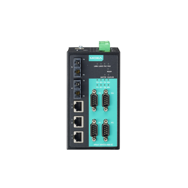 MOXA NPort S8455I-SS-SC-T Serial To Ethernet Device Server MOXA NPort S8455I-SS-SC-T Serial To Ethernet Device Server