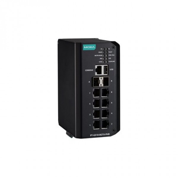 MOXA PT-G510-8GSFP-PHR-WV-CT Managed Ethernet Switch
