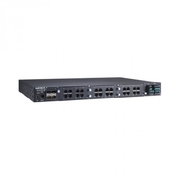MOXA RKS-G4028-PoE-4GS-LV-T Rackmount Ethernet Switch