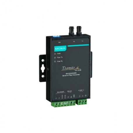 MOXA TCF-142-M-ST Serial to Fiber Converter