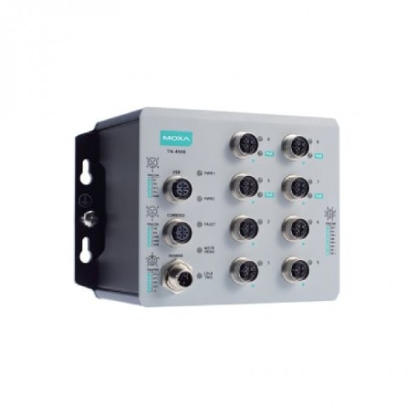 MOXA TN-4908-4GPoE-4GTX-WV-CT-T Industrial Secure Router