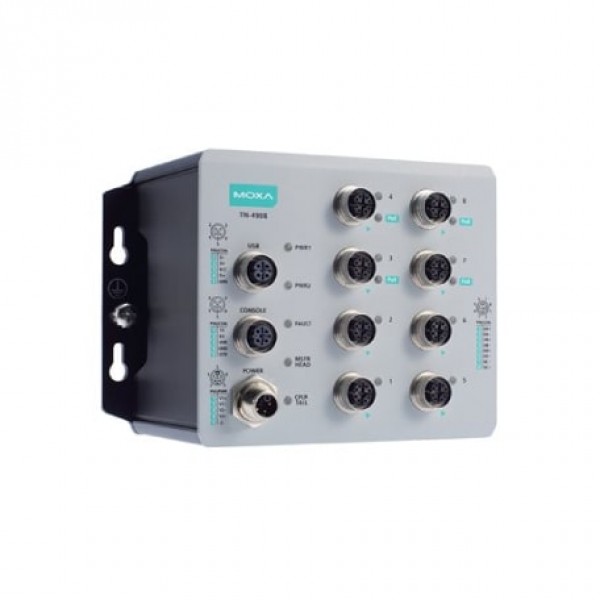 MOXA TN-4908-ETBN-4GPoE-4GTXBP-WV-CT-T Industrial Secure Router MOXA TN-4908-ETBN-4GPoE-4GTXBP-WV-CT-T Industrial Secure Router