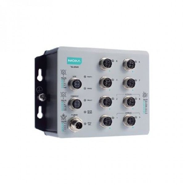 MOXA TN-4908-ETBN-4GTX-4GTXBP-WV-CT-T Industrial Secure Router
