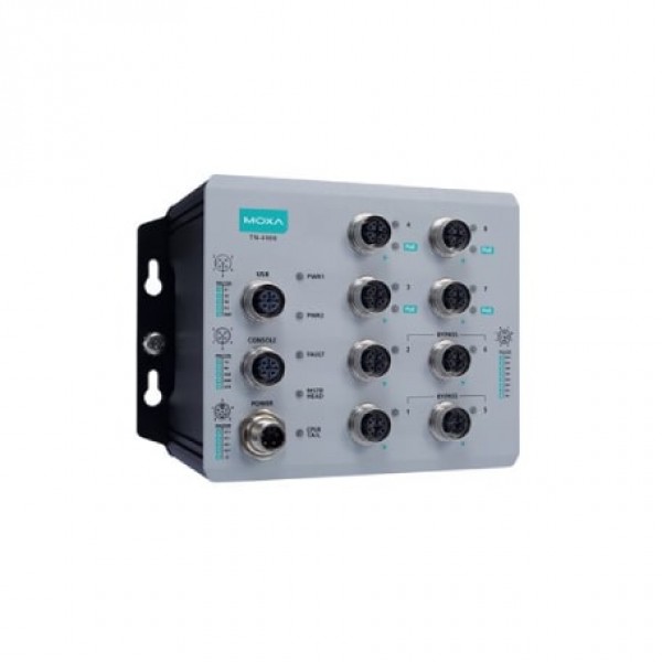 MOXA TN-4908-ETBN-F-4GPoE-4GTXBP-WV-CT-T Industrial Secure Router MOXA TN-4908-ETBN-F-4GPoE-4GTXBP-WV-CT-T Industrial Secure Router