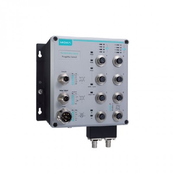 MOXA TN-5510A-8PoE-2GLSX-ODC-WV-CT-T Managed Ethernet Switch