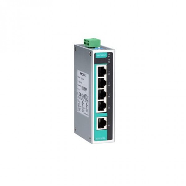 MOXA EDS-205A-T Unmanaged Ethernet Switch MOXA EDS-205A-T Unmanaged Ethernet Switch