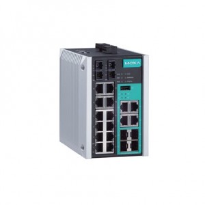 MOXA EDS-518E-SS-SC-4GTXSFP Managed Ethernet Switches