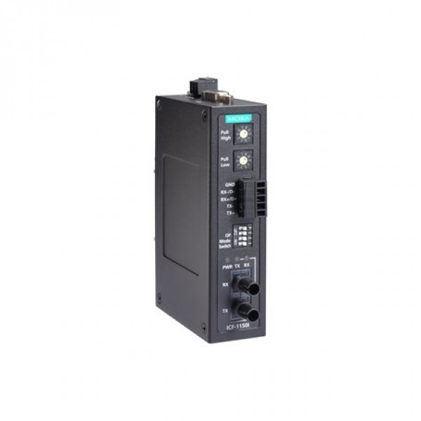 MOXA ICF-1150-S-ST-T Serial to Fiber Converter