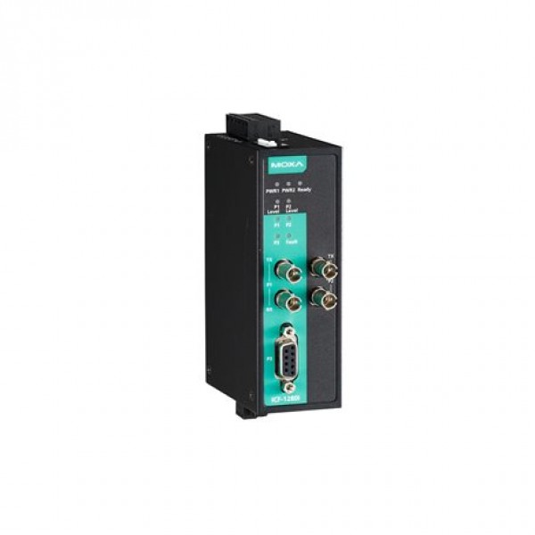 MOXA ICF-1280I-S-ST PROFIBUS to Fiber converter