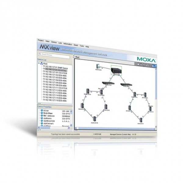 MOXA MXview-1000 Network Management Software