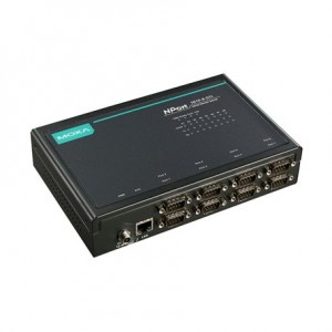 MOXA NPort 5610-8-DTL w/ adaptor Serial to Ethernet Device Server
