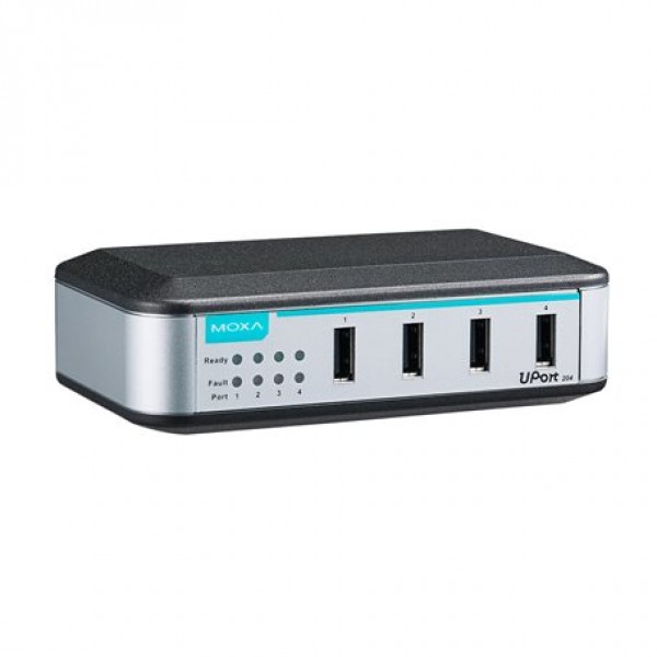 MOXA UPort 204 4-Port Industrial USB Hub
