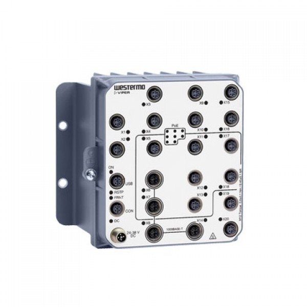Westermo Viper-220A-T4G-P8-LV Managed Ethernet Switch