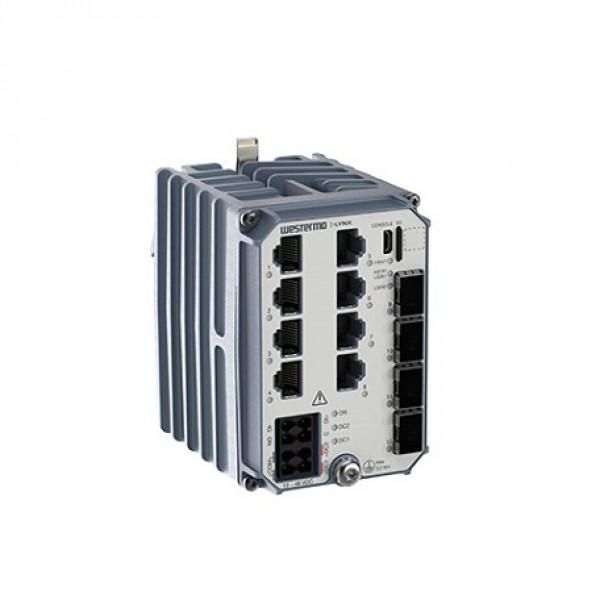 Westermo Lynx 5512-F4G-T8G-LV Managed Ethernet Switch