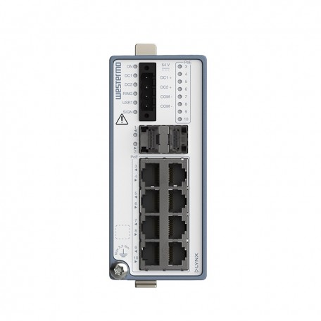Westermo Lynx-3510-F2G-P8G-LV-CC Managed Ethernet Switch