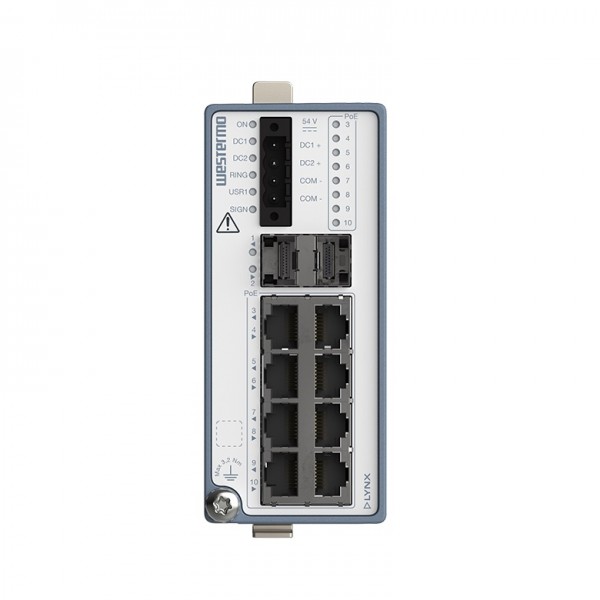 Westermo Lynx-3510-F2G-P8G-LV-CC Managed Ethernet Switch