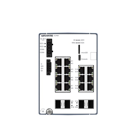 Westermo Lynx-3518-E-F4G-T14G-LV Managed Ethernet Switch
