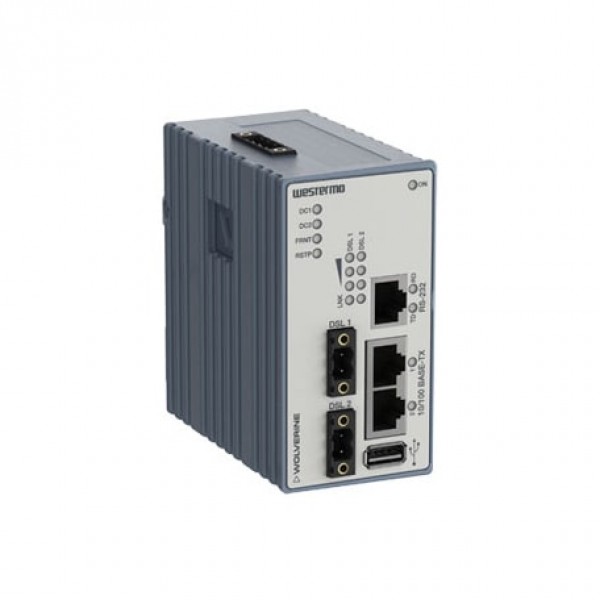 Westermo DDW-242-12VDC-BP Industrial Manage Ethernet Extender