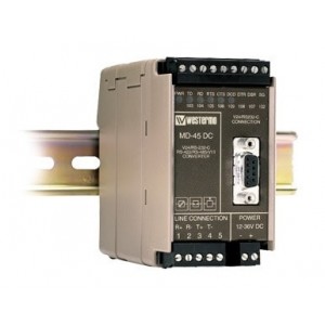 Westermo MD-45 LV Industrial RS-232 to RS-422/485 Converter