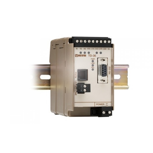 Westermo TD-36 LV Industrial PSTN/Leased Line Modem