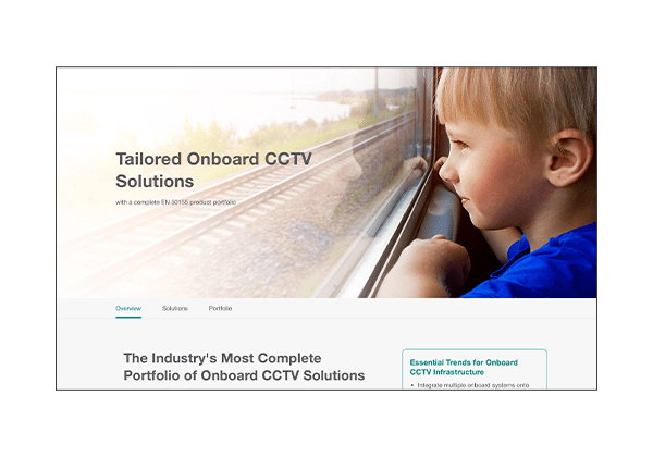 UC-1200A Custom Onboard CCTV Solution